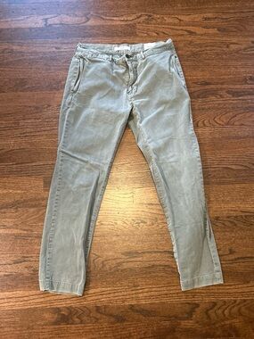 Billy Reid Light Gray Men's Chinos